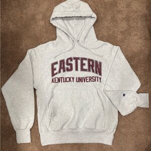 Champion Reverse Weave Eastern Kentucky University EKU Colonels Hoodie Size S